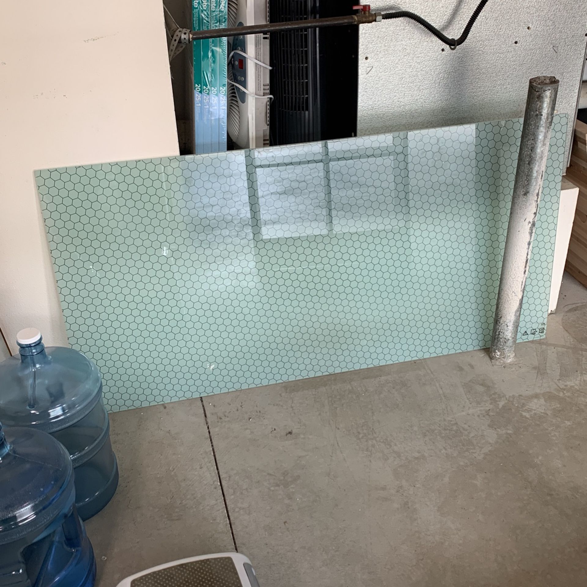 FREE IKEA Thick Glass Desk/Table Top