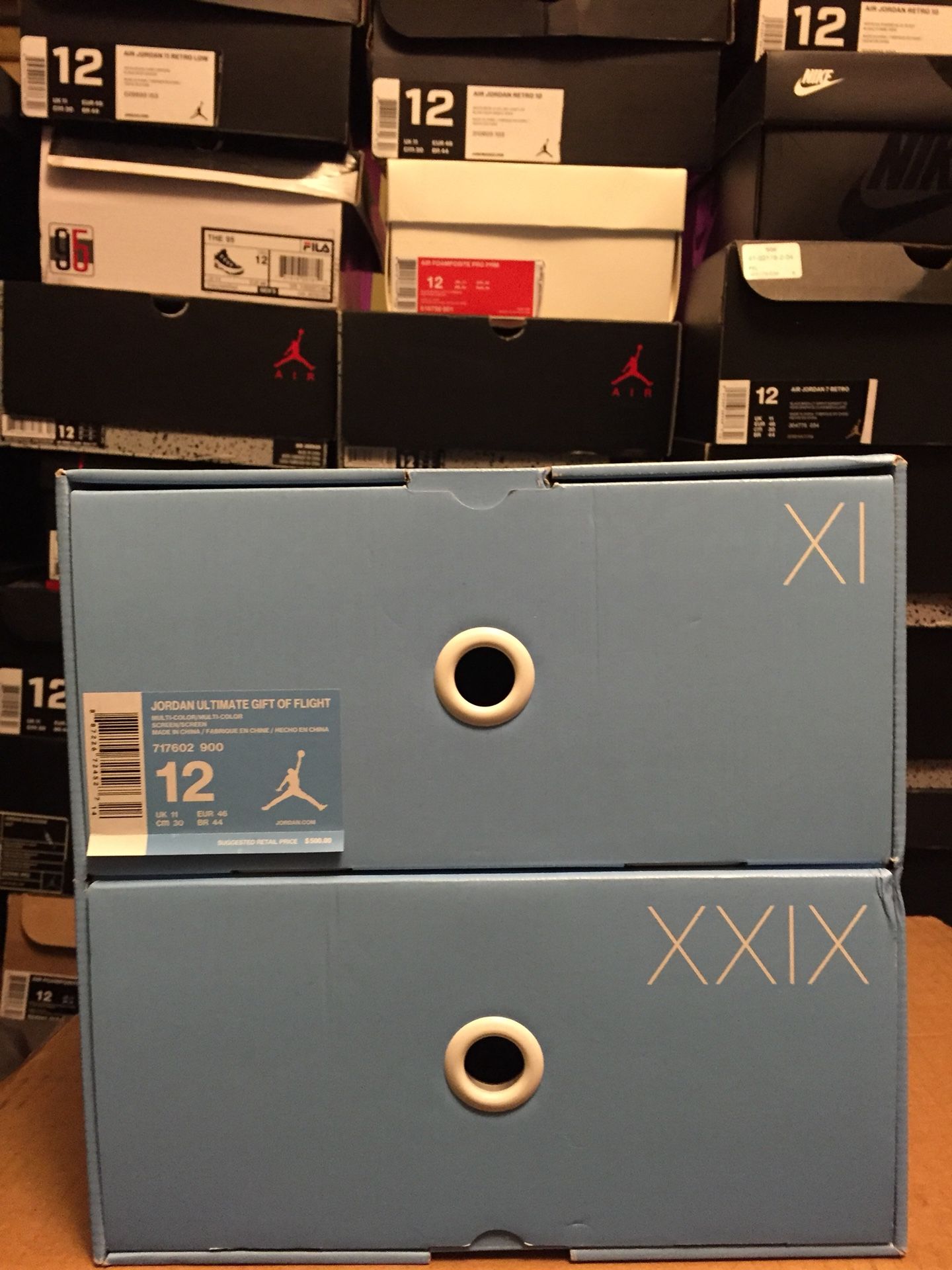 2014 Ultimate Gift Of Flight Pack Retro 11/ Retro 29 Men Sz 12