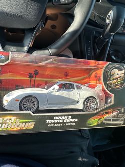 Fast & Furious Brian's Toyota Supra Die-Cast 1:24