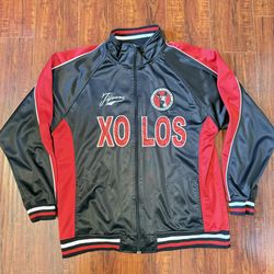Tijuana XOLOS Soccer Team Track Jacket Sz Large Men’s Preowned Read Info Below!  