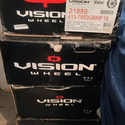 Set of 4 rims 413-valor gbmf18