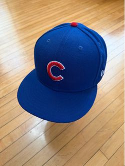 Chicago Cubs New Era 59fifty Blue Fitted MLB Baseball Hat Sz. 7 3/8