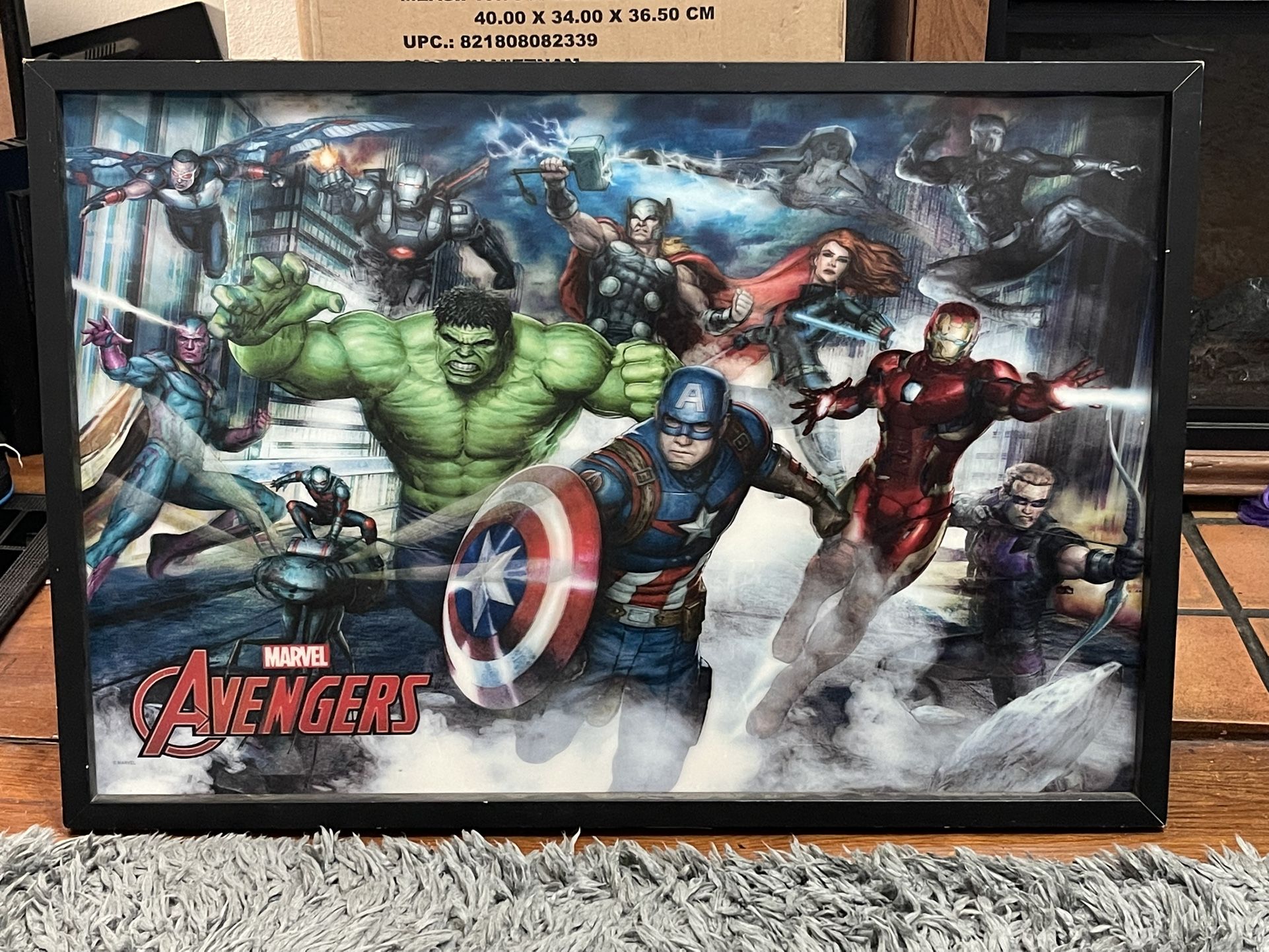 3-D Marvel avengers
