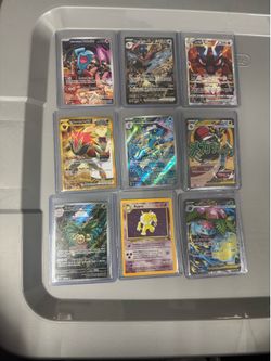 Pokémon card singles