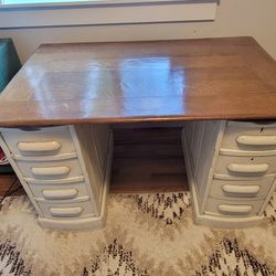 Antique Oak Desk