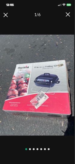 Paid $60 Char-Broil Portable Outdoor 15 Square Charcoal Grill