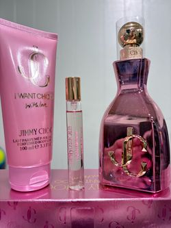 Jimmy Choo I Want Choo With Love 💗 Perfume Gift Set