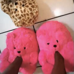 Teddy Bear Slippers