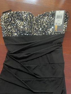 Macy’s Black Ruby Rox Cocktail Dress