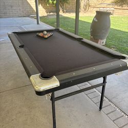 6ft foldable Pool Table