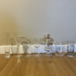 glass cups