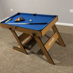 48” 5 In 1 Multi-function Game Table- Pool- Futbolitos