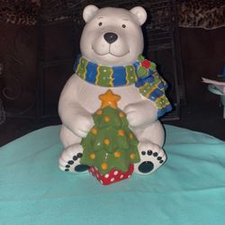 Polar bear Storage Christmas Decoration