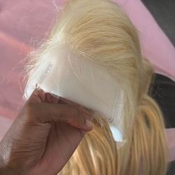 Blonde Lace Front Human Hair