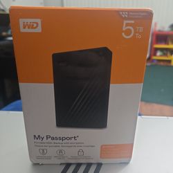 Western Digital My Passport 5TB portable HDD