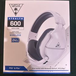 Brand New Turtle Beach Stealth 600 Gen 2 Usb Wireless Gaming Headset For Playstation / Nintendo/ Pc