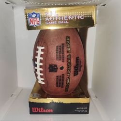 NFL Authentic game ball "The Duke" football new in box 
