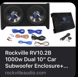 Speakers And Amp