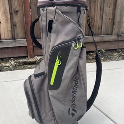 TaylorMade Cart Lite Golf Bag - Gray / Green