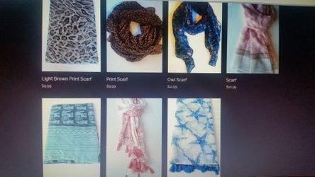 Jewelry and scarves