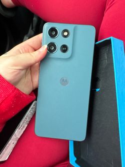 Motorola 2026 blue phone
