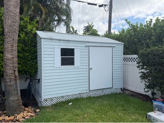 Well kept outdoor Shed 8x12