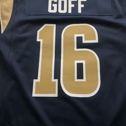 Rams Goff Jersey Large