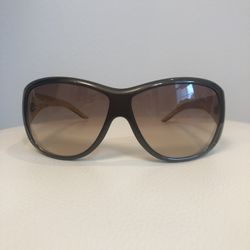 Vintage Just Cavalli Brown Metallic Oversized Women’s Sunglasses