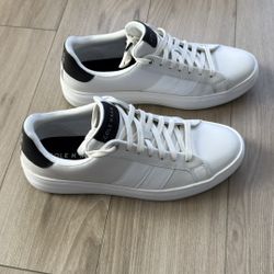 Cole Haan Grand Crosscourt Premier Sneakers – White/Black (Men’s 10.5) 