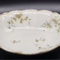 French Théodore Haviland Limoges Schleiger Serving Bowl - c. Late 1800s Antique