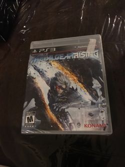 sealed Metal Gear Rising Revengeance for PS4