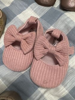 Baby Girl Shoes Size Newborn To 12 Months