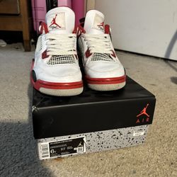 air jordan 4s fire red