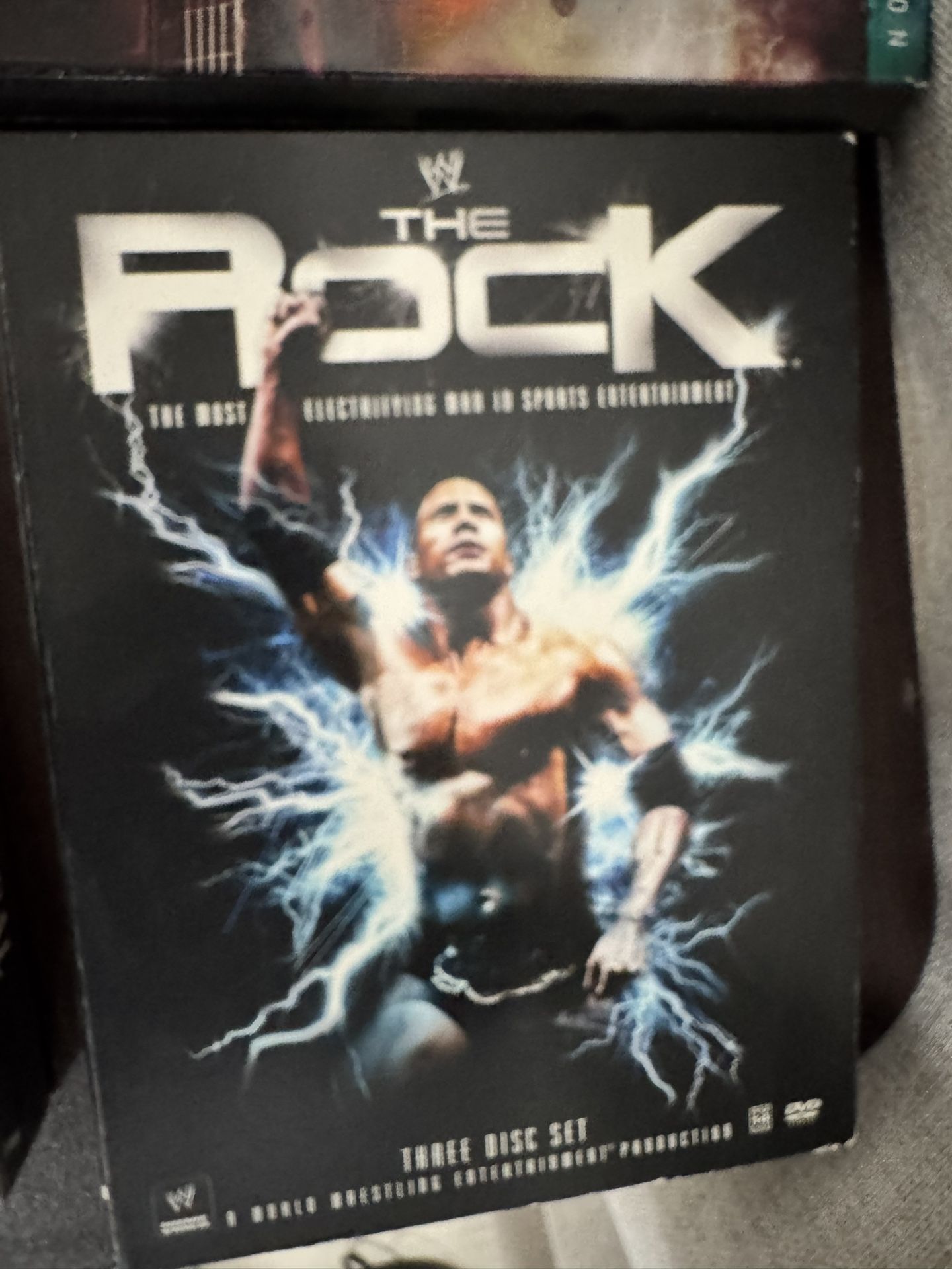 The Rock WWF/WWE DVDs