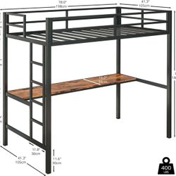 Two Twin Loft Beds