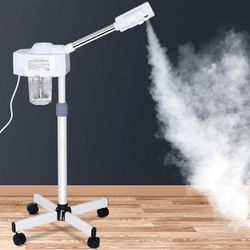 Facial Machine 2 in 1 Facial Steamer Salon Spa Hot Ozone Machine Beauty Equipment Mist Stand