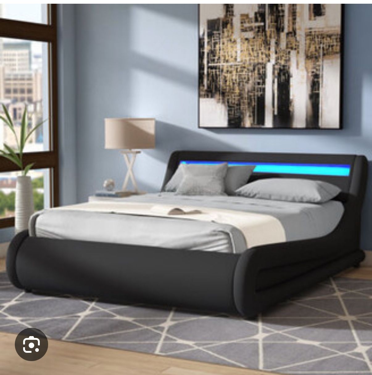 Upholstered Low Profile platform Bed By Orren Ellis