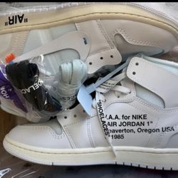 Virgil Off-White Air Jordan 1 Retro High OG Archive Alaska