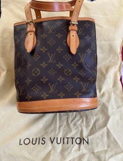 Louis Vuitton Monogram Petit Bucket Bag
