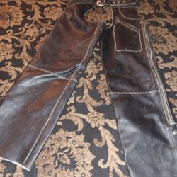Size Large Harley-Davidson Chaps Used But Worth The Price