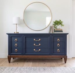 Vintage Blue Dresser