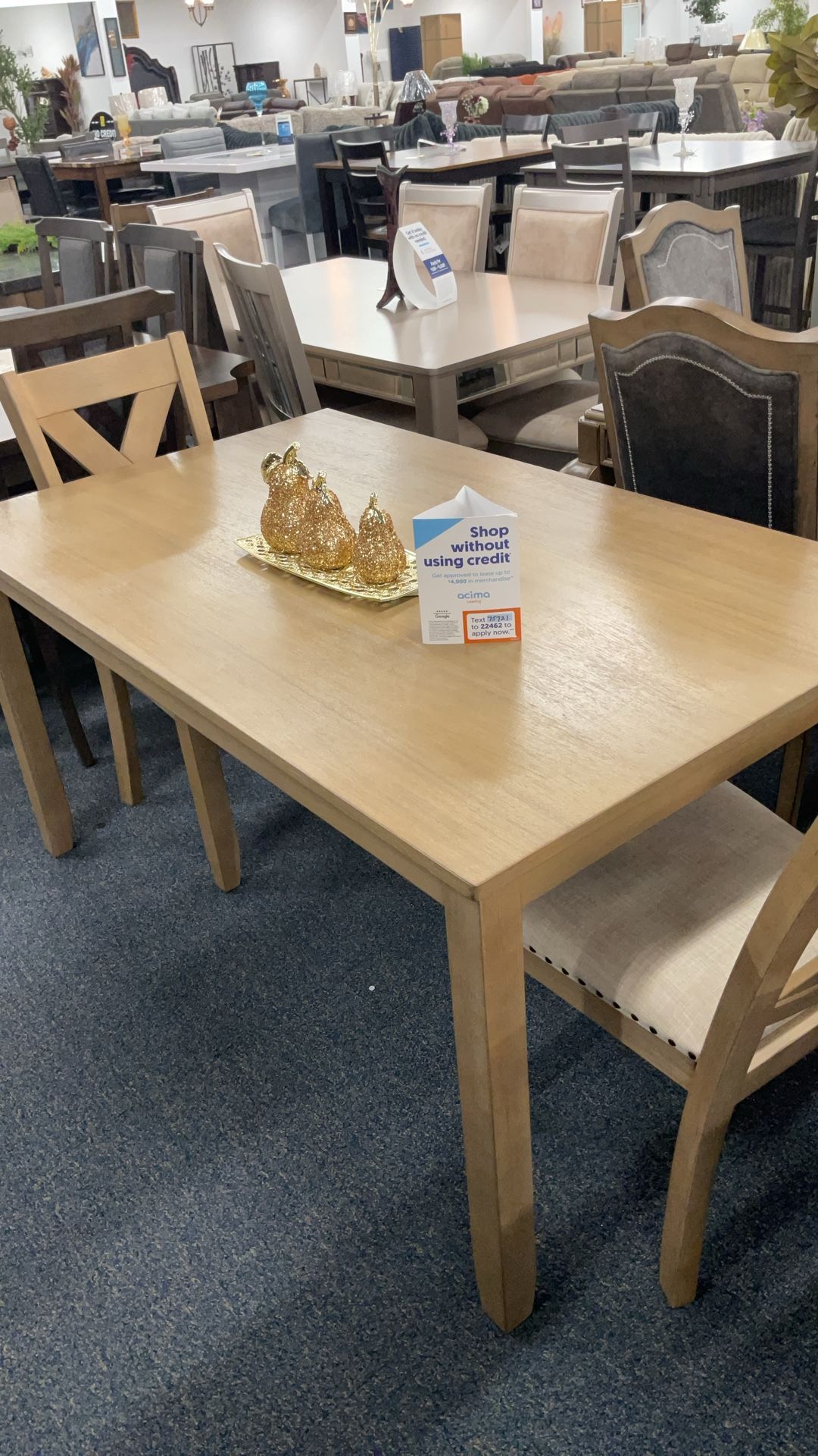 New Ashley Light Wooden Dining Set 599