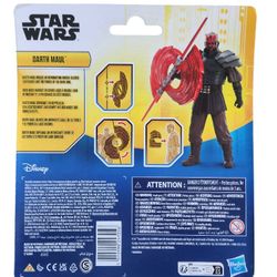 STAR WARS Darth Maul and Paz Vizsla Action Figures by HASBRO