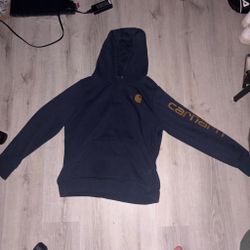 Carhartt Navy Pullover Hoodie