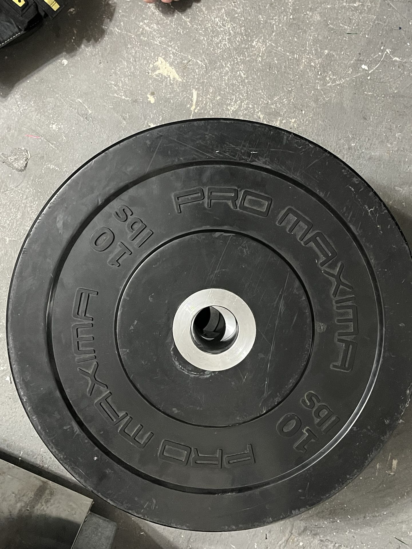 Promaxima 10 Lbs Bumper Plate Weight Set