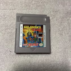 Solomon’s Club Gameboy Authentic 