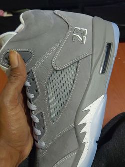 Jordan 5 Wolf Grey Size 11.5, 12 Men
