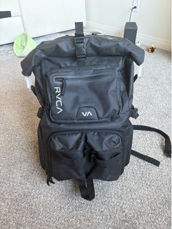 RVCA water proof camera backpack