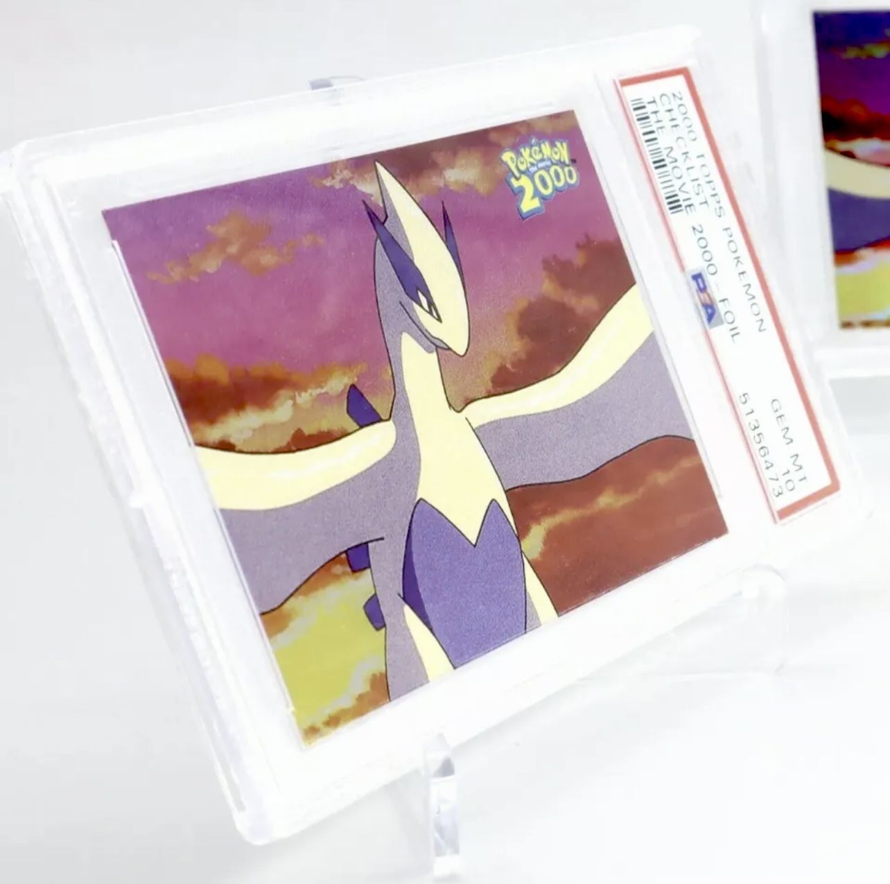 Lugia Checklist Pop 3 Psa 10  Gem Mint Holy Grail Pokémon Topps The Movie 2000 Charizard No Shadowless 