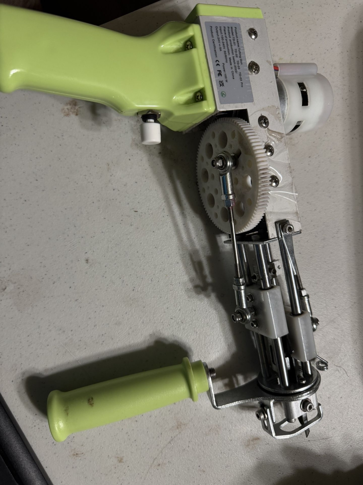 Tufting Gun 2 in 1 Cut Pile & Loop.